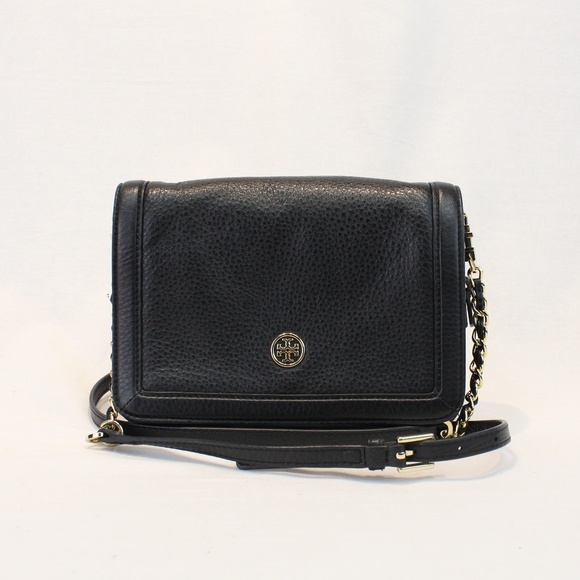 Tory Burch Handbags - *SOLD*Tory Burch Black Soft Pebbled Leather